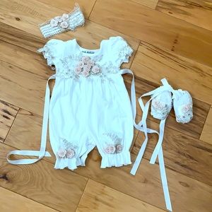Beautiful Christening/ Baptism Outfit